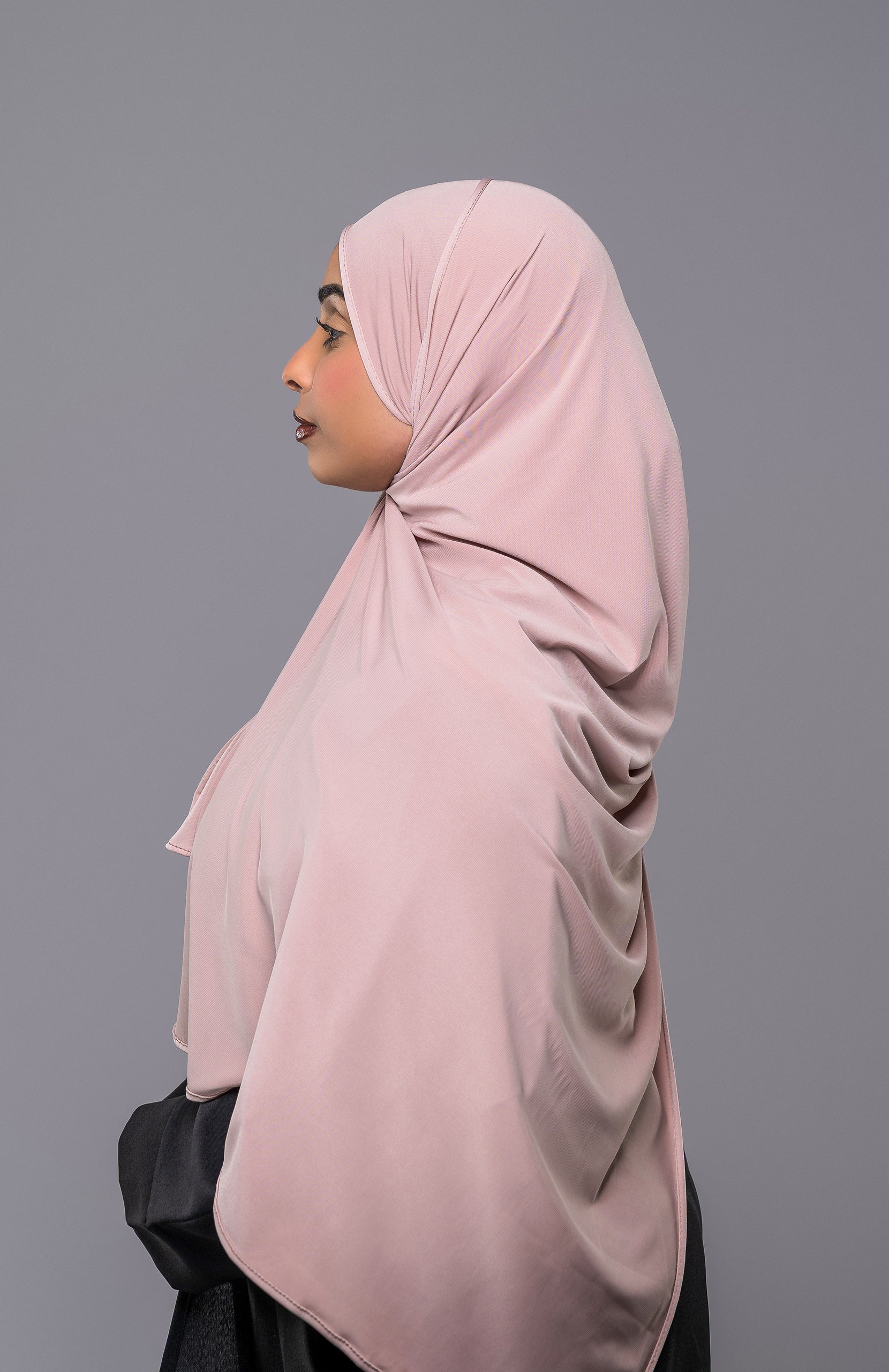 Premium Jersey Schal in sanftes Rosa - Zaytouna