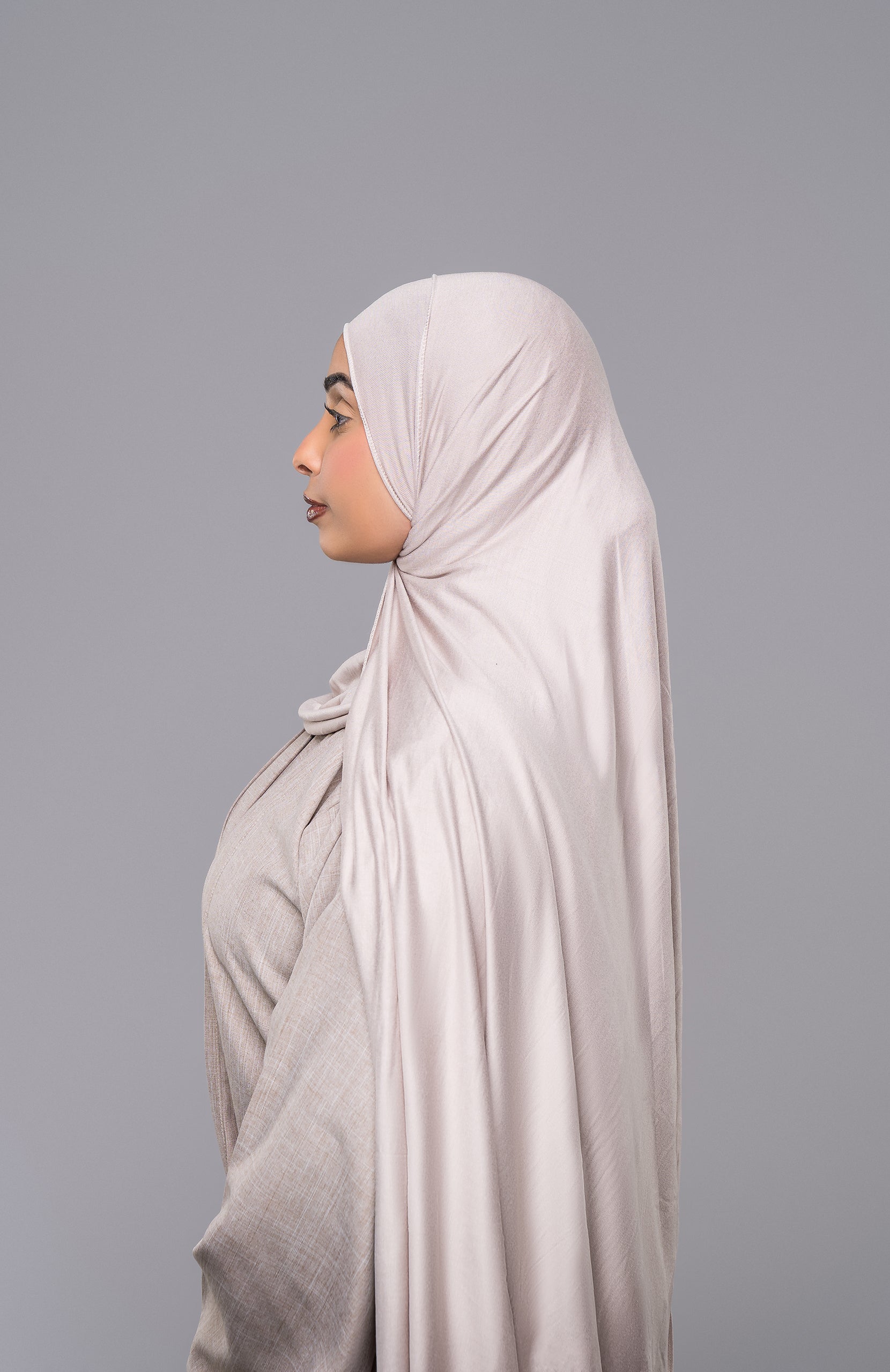 Soft Jersey Hijab in Puderrosa - Zaytouna