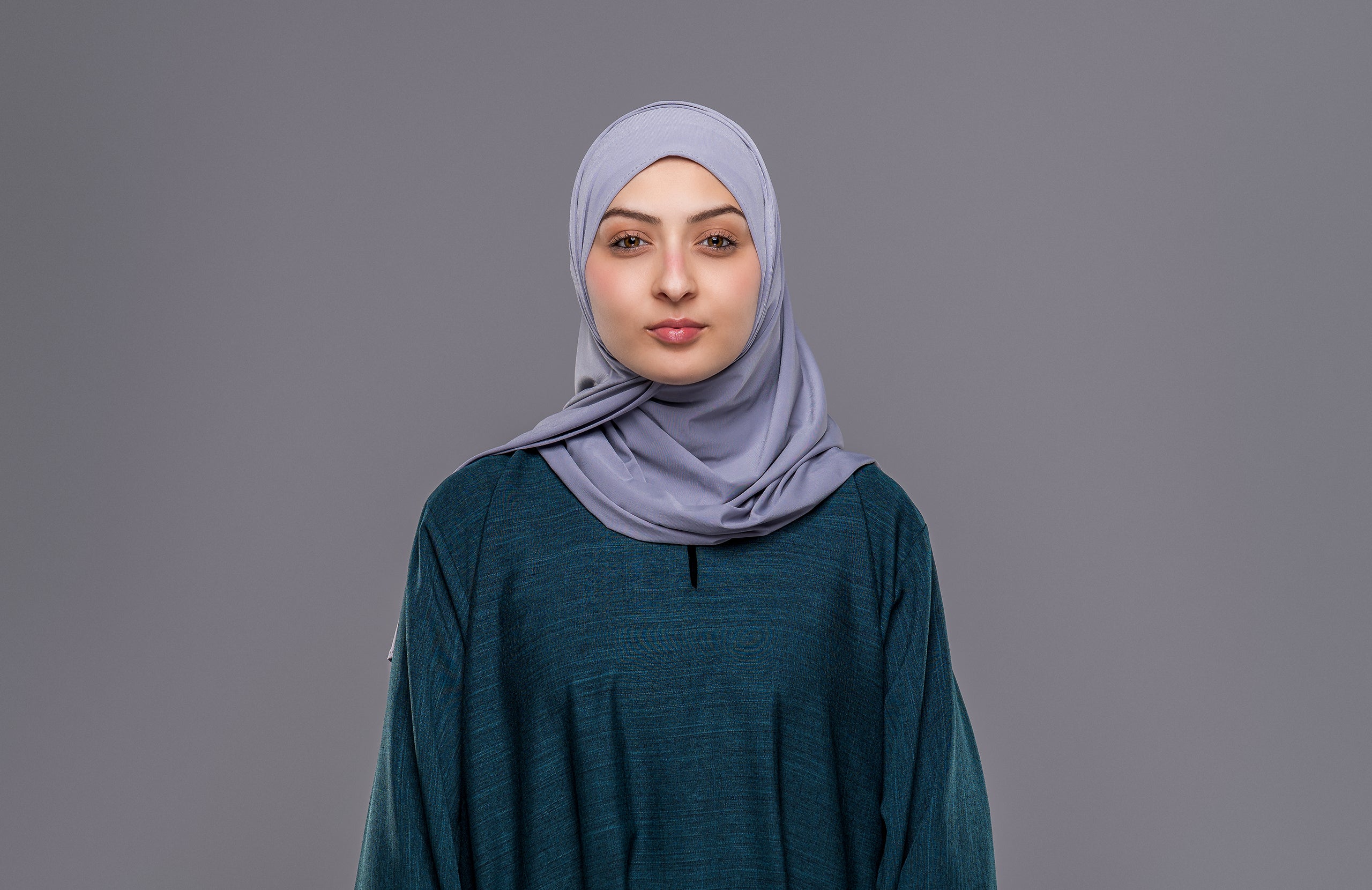 Premium Jersey Schal in Veilchenblau - Zaytouna