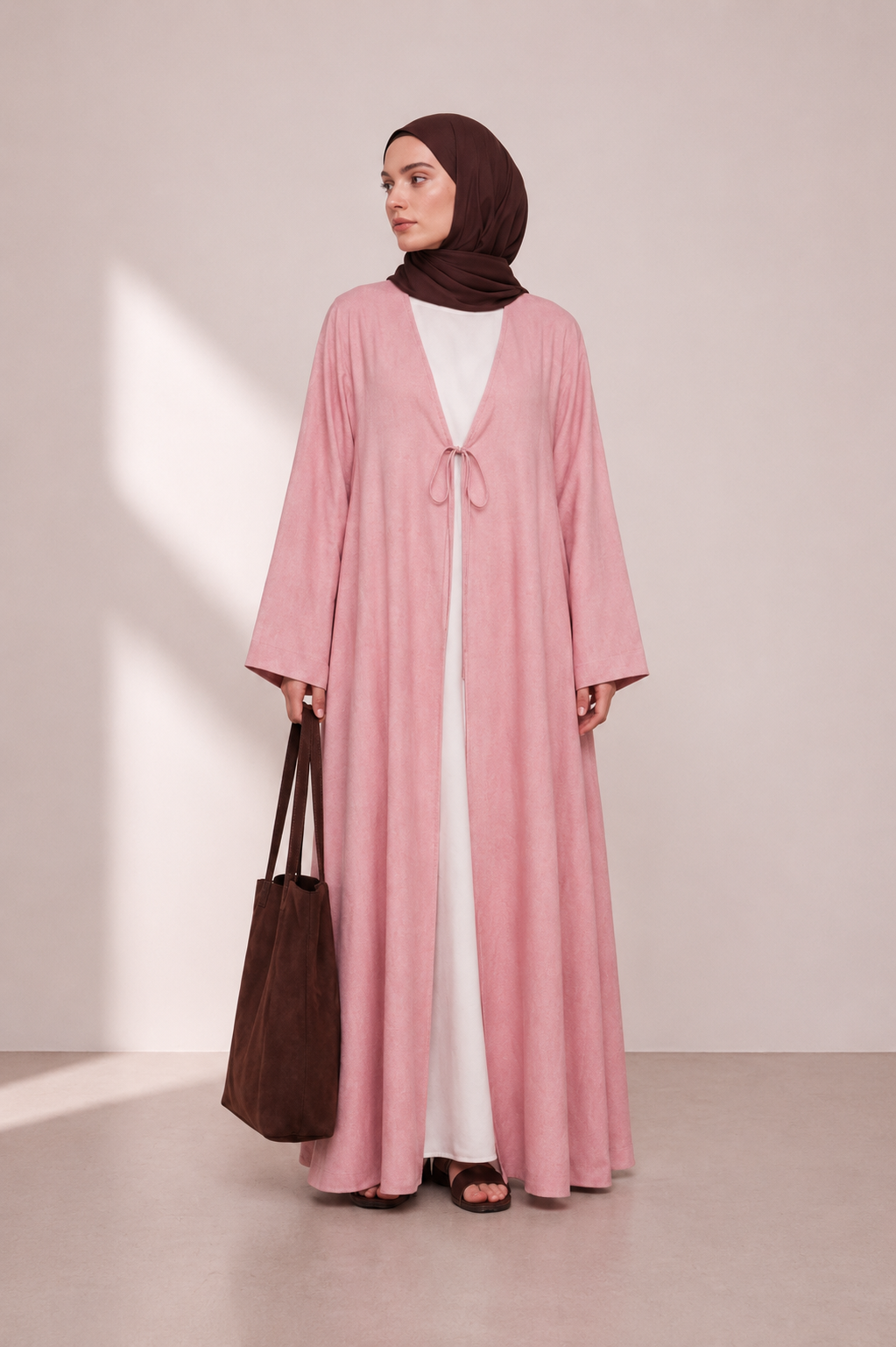 Abaya Luna in Pink - Zaytouna