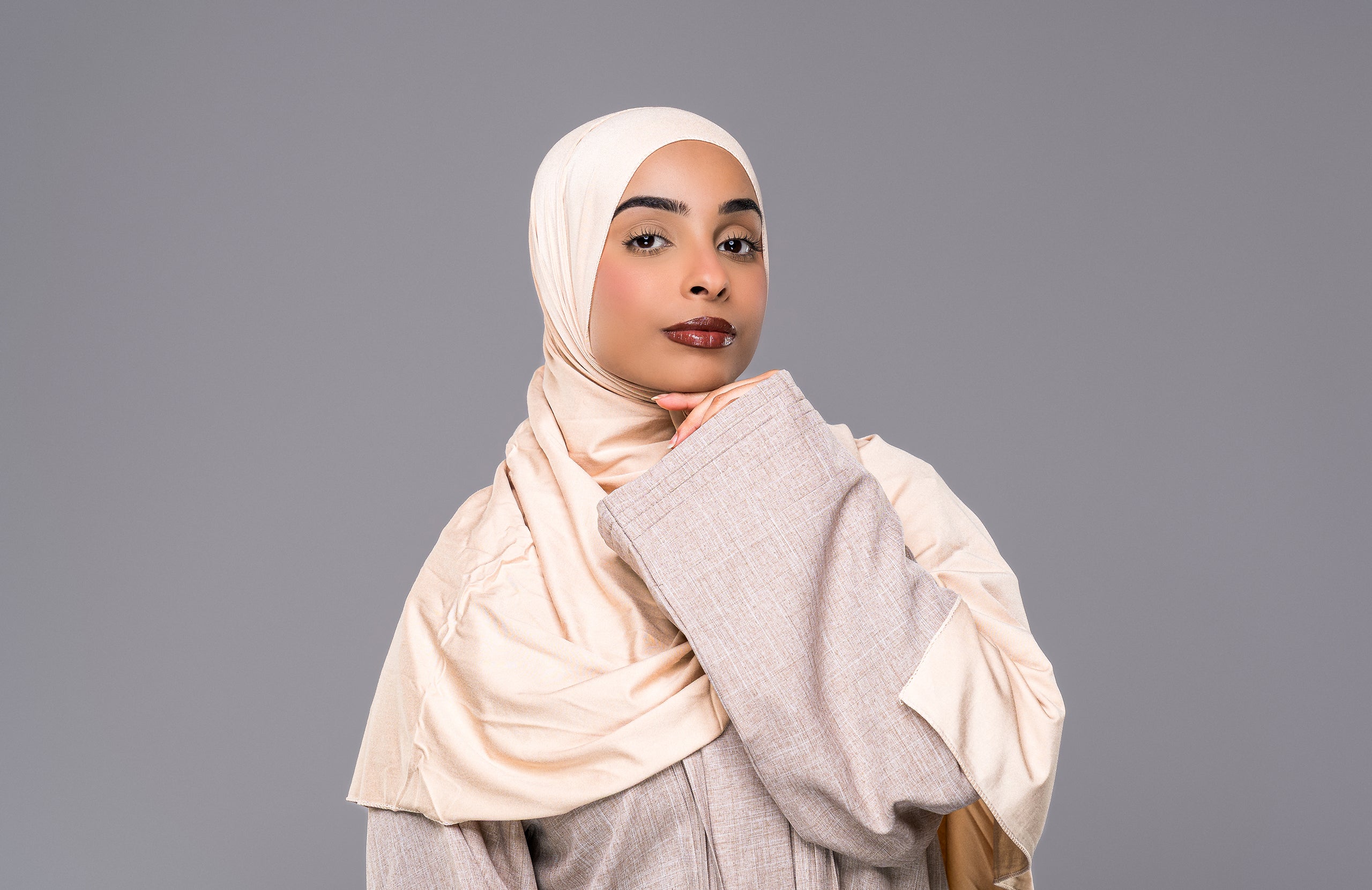 Soft Jersey Hijab in Pastel-Rosa - Zaytouna