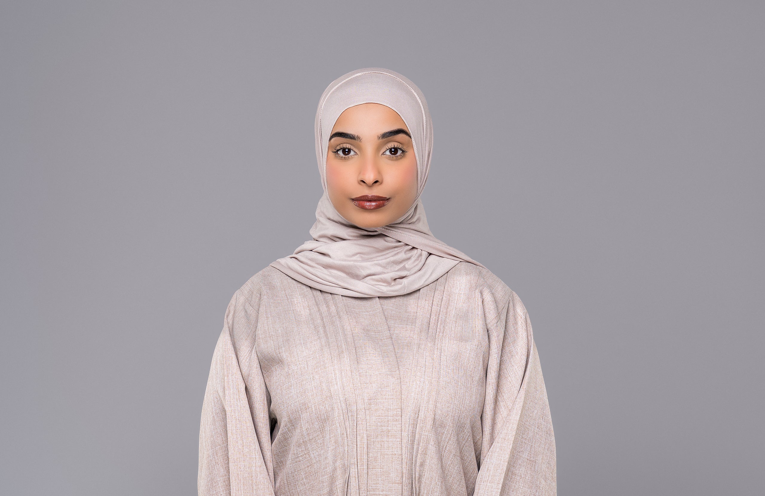 Soft Jersey Hijab in Puderrosa - Zaytouna