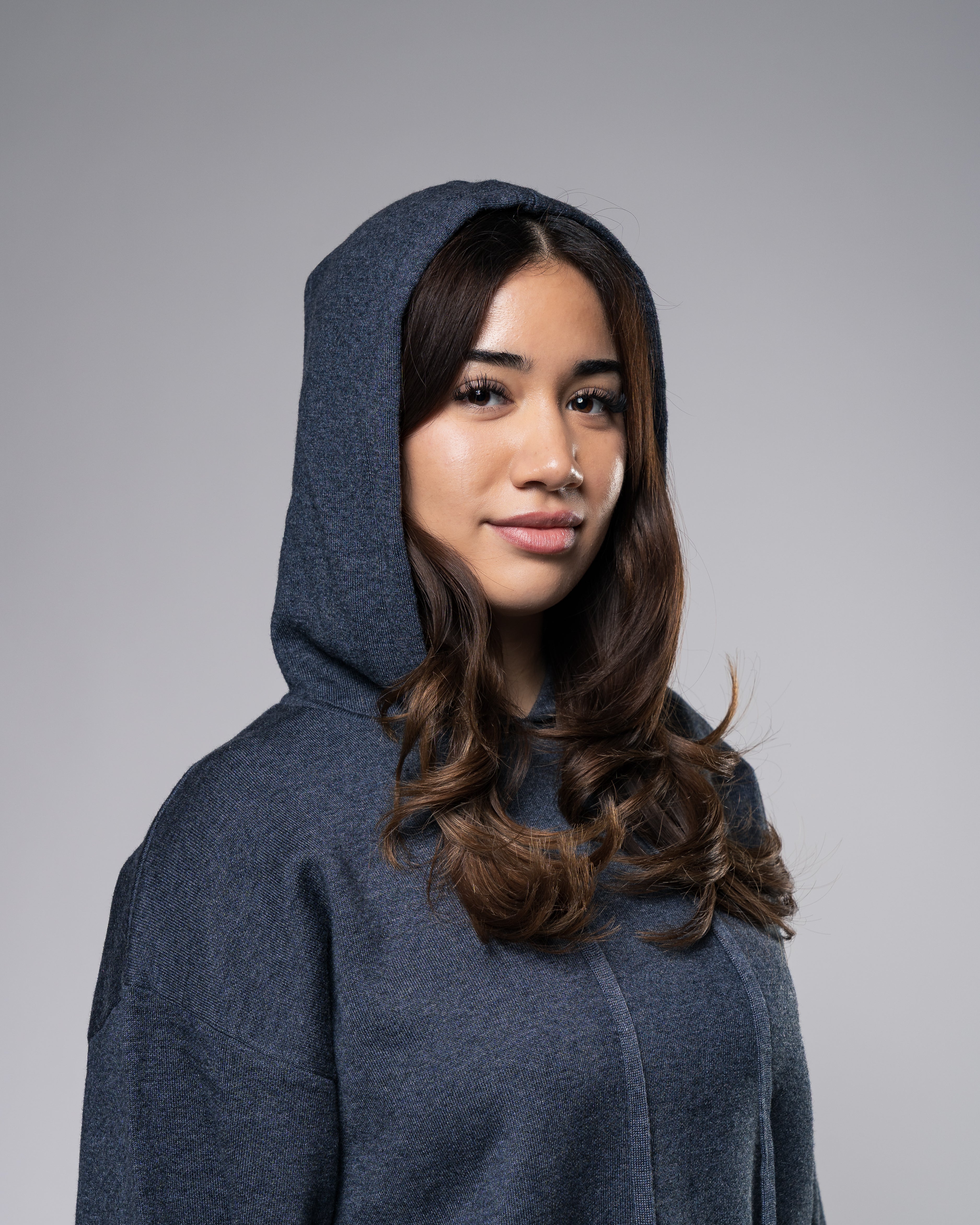 Winter Essential Zweiteiler in Dunkelgrau - Zaytouna