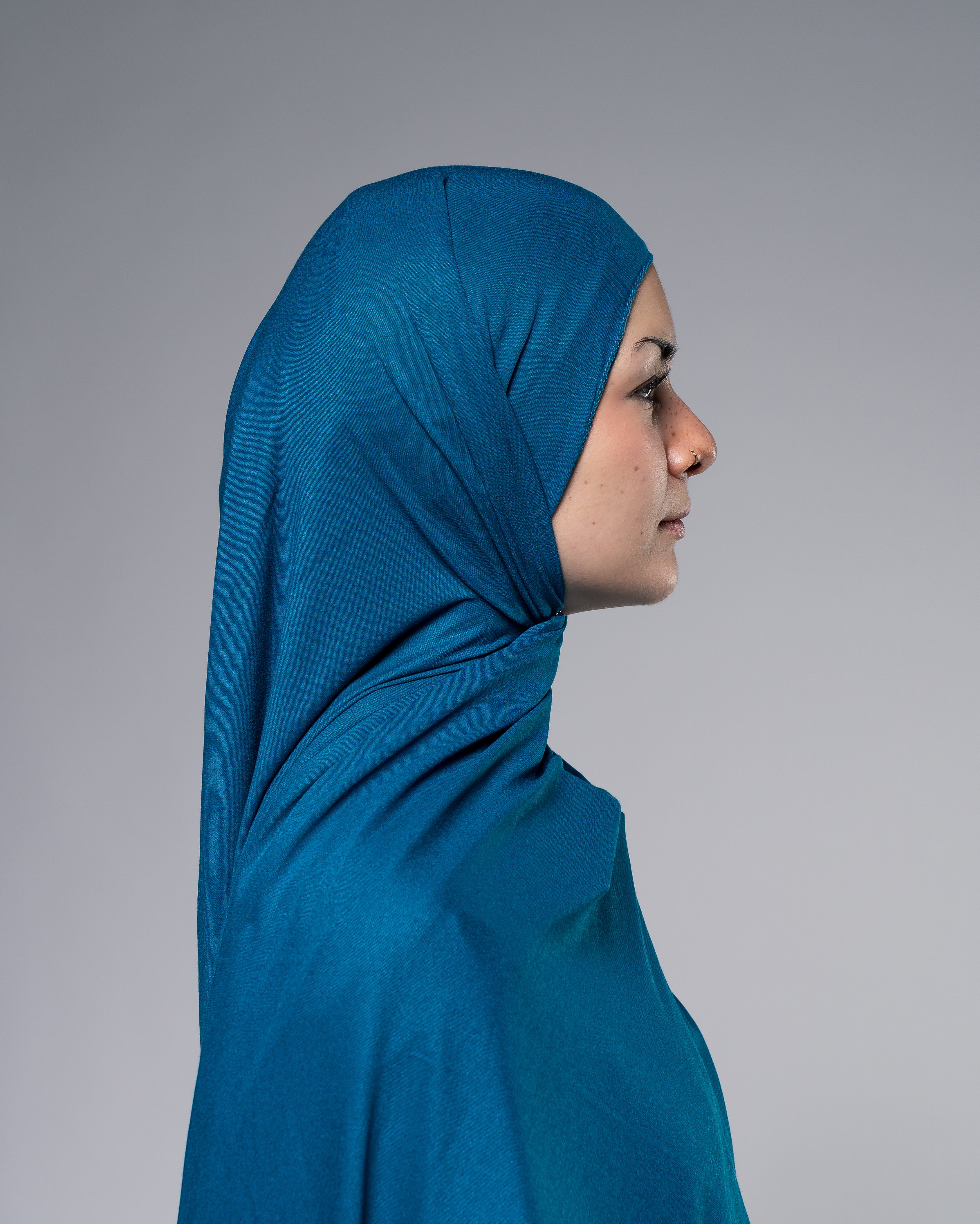 Soft Jersey Hijab in Saphirblau - Zaytouna