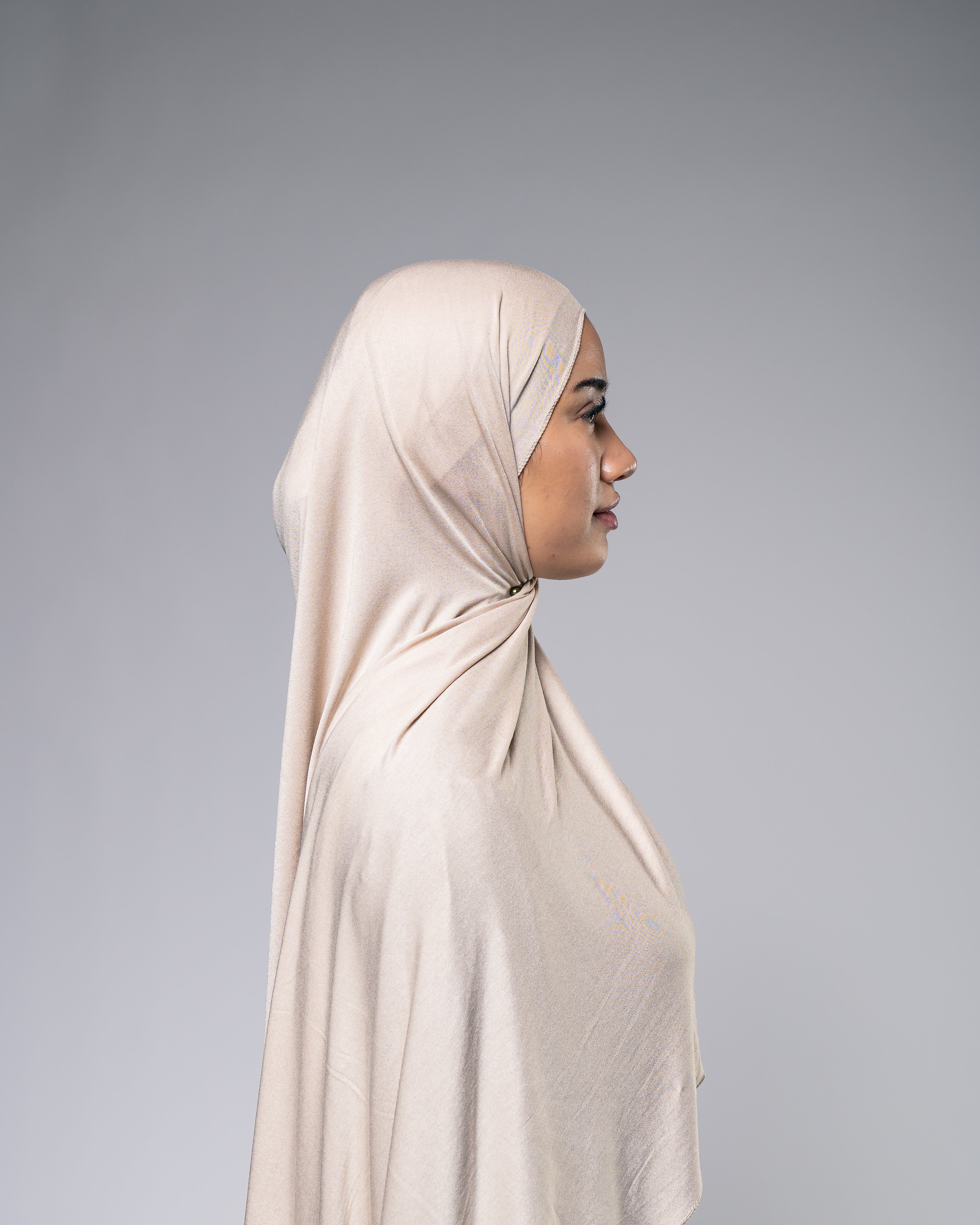 Soft Jersey Hijab in Naturbeige - Zaytouna