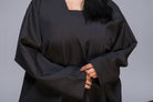 Abaya in Schwarz - Set aus Hijab & Unterkleid - Zaytouna