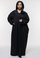 Abaya in Schwarz - Set aus Hijab & Unterkleid - Zaytouna