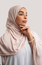 Jersey Hijab in Sanftes-Rosa - Zaytouna