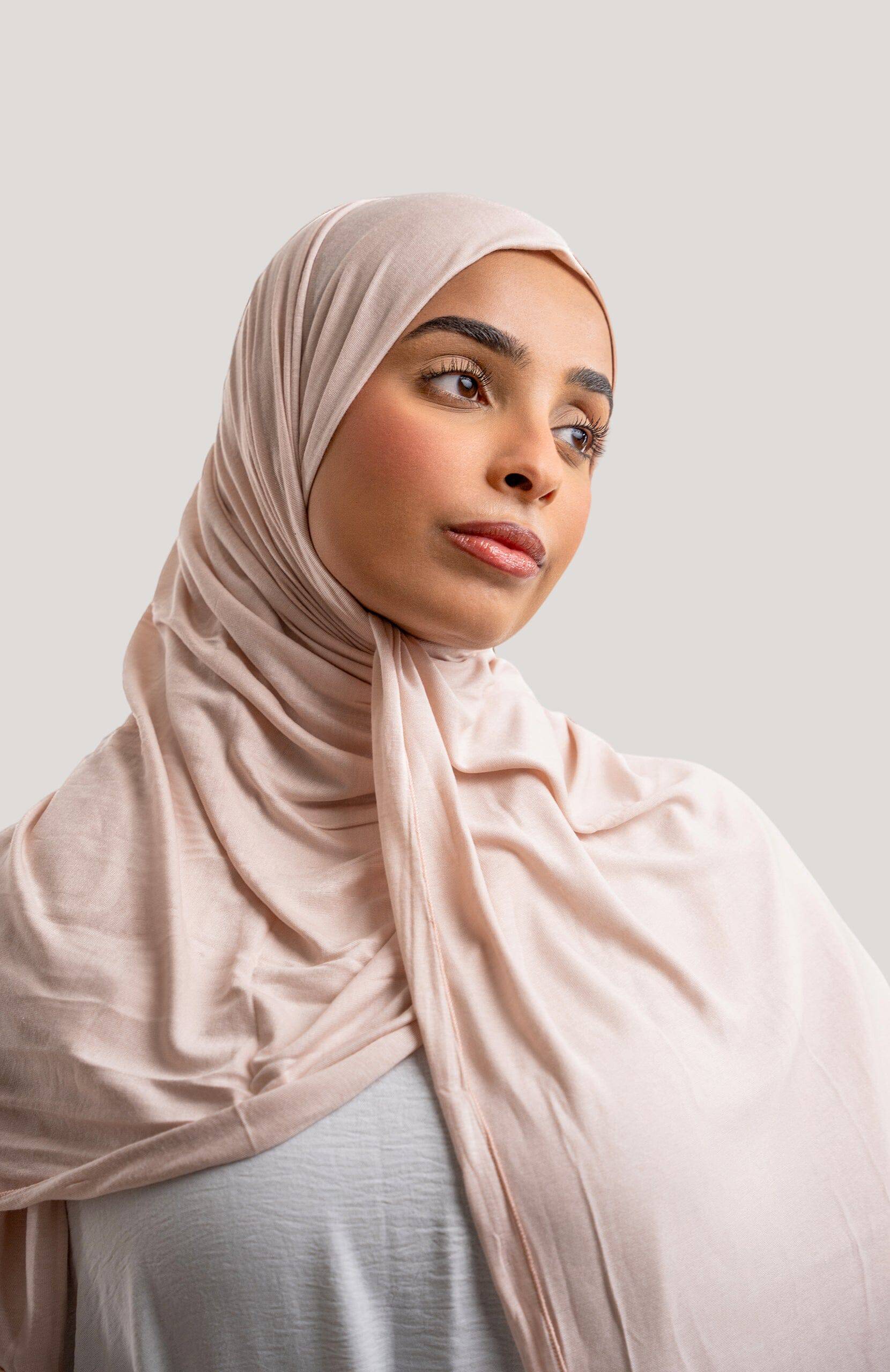 Jersey Hijab in Sanftes-Rosa - Zaytouna